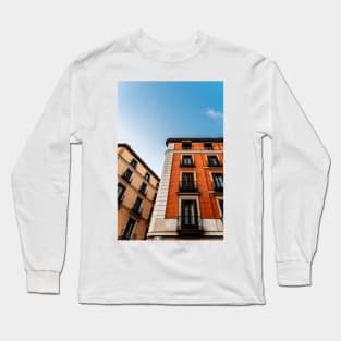 Old Buildings in Madrid Long Sleeve T-Shirt